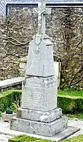 Le monument aux morts de Trégarvan.