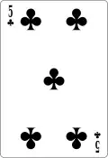 5 de trèfle