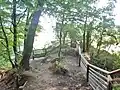 Le promontoire du rocher du Corbeau.