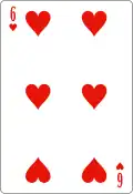 6 de cœur