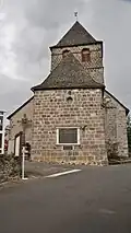Extérieur de l'église paroissiale Saint-Christophe.