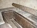 Le sarcophage de Khéphren.