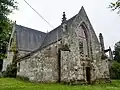 Chapelle de Saint-Nicolas-des-Eaux : vue extérieure d'ensemble.