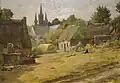 Albert-Léopold Pierson : Le Faouët, village de Saint-Fiacre (1913, Musée du Faouët).