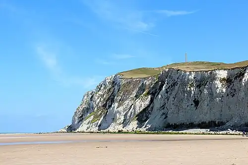 Le cap Blanc-Nez.