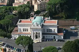 La gare de la Cité du Vatican.