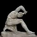 Le Guerrier perse agenouillé, galerie des Candélabres, musées du Vatican, inv 2794.