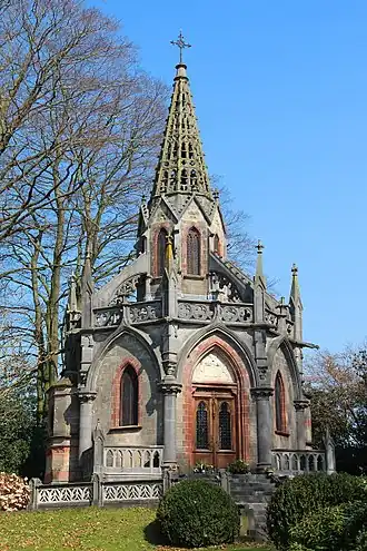 Mausolée de la famille d'Oultremont (Houtaing)