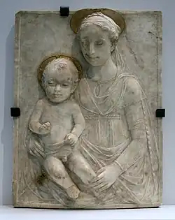 La Vierge et l'Enfant.