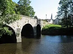 Le pont sur le Viroin.