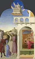 St François et le pauvre et Vision de l'OrdreNational gallery