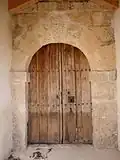 Porte de l'église.