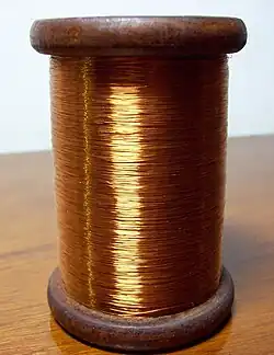 Rouleau de cuivre