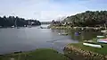 La Rivière d'Auray en direction de l'amont vue depuis les environs de Boursul.