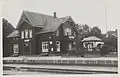 La gare dans les années 1920.