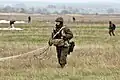 Parachutistes lors d'un exercice militaire en 2011 dans l'oblast de Riazan
