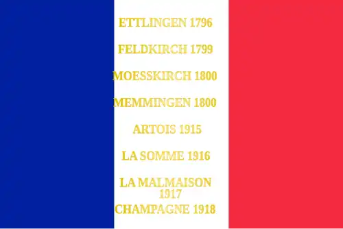 Drapeau du 109e régiment d'infanterie de ligne