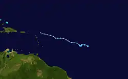 Trajectoire de Dix.