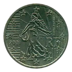 10 centimes d'euro.