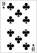 10 de trèfle