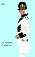 10e régiment d’infanterie de ligne de 1792 à 1794