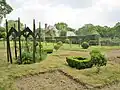 Château de Kerambarh : les jardins.