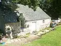 Ancien moulin à l'entrée du parc du château de Keruzoret