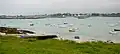 Côte sauvage : l'anse de Kersaint et, à l'arrière-plan, Portsall.