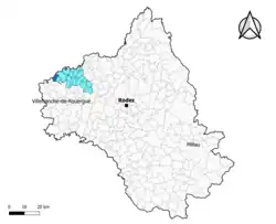 Balaguier-d'Olt dans le canton de Lot et Montbazinois en 2020.