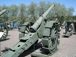 Canon de 120&nbsp;mm de Bange (Hämeenlinna).