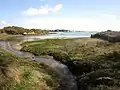 Petite ria annexe de la ria d'Étel située sur sa rive droite juste au sud de Mané-Vechen.