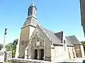 L'ancienne église Saint-Golven: vue extérieure d'ensemble.