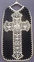 Pencran : chasuble de l'église Notre-Dame (vers 1880).