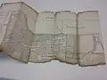 Cartes et plans pour les servis et redevances, XVIIe-XVIIIe s, ADRML 12G 510. Mention de la place sous le nom Place de la croix de colle.