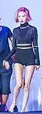 Chanteuse sud-coréenne Sunmi.