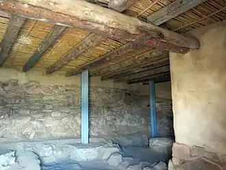 Reconstitution d'une des maisons
