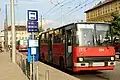 Ligne 76 devant la gare Keleti en 2014.