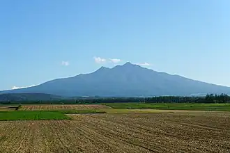 Vue du mont Shari.
