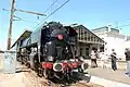 La 141 R 1199 en gare de Blois.