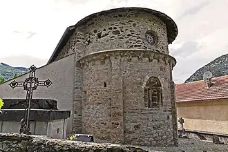 Aulos-Sinsatéglise Saint-Laurent de Sinsat(42°&nbsp;47′&nbsp;53″&nbsp;N, 1°&nbsp;39′&nbsp;23″&nbsp;E)