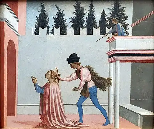 Martyre de sainte LucieStaatliche Museen, Berlin.