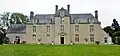 Château du Coscro : la façade.