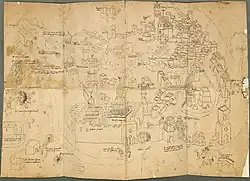Carte détaillée de Jérusalem datant du quinzième siècle