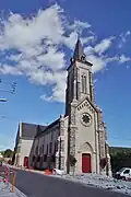 Église paroissiale Saint-Congard : vue extérieure d'ensemble.