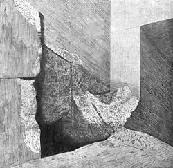 Accès au boyau (1910).