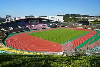 Vue d'un stade