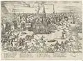 La place avant la construction de l'hôtel de ville (1576)