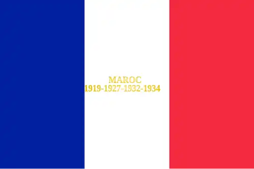 Drapeau du 15e régiment de tirailleurs algériens