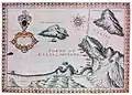 Carte de Kalí Liménes (1650).