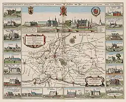 Ypres et les châtellenies de sa campagne environnante dans la première moitié du XVIIe&nbsp;siècle.